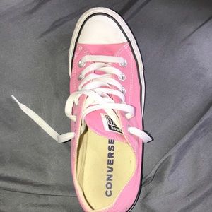 Pink converse